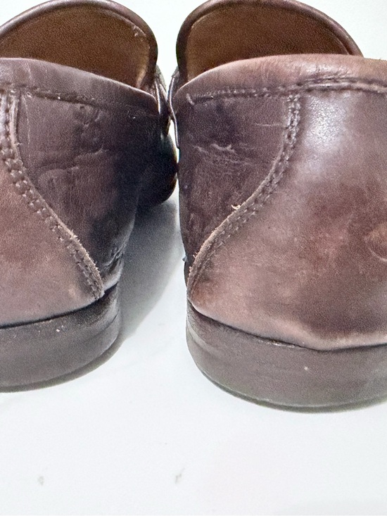 GUCCI GG MEN RARE BROWN TOM FORD ERA HORSE BIT LOAFERS SHOES 41 FITS 10.5 US main image 6